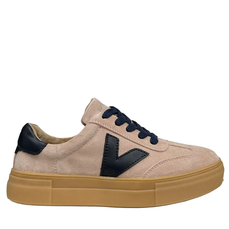 Drilleys Ninetey Damen-Sneaker | Dunkelblau