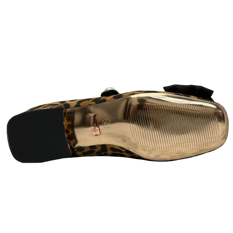 Una Healy Damenschuh Elvura | Wilder Gepardendruck