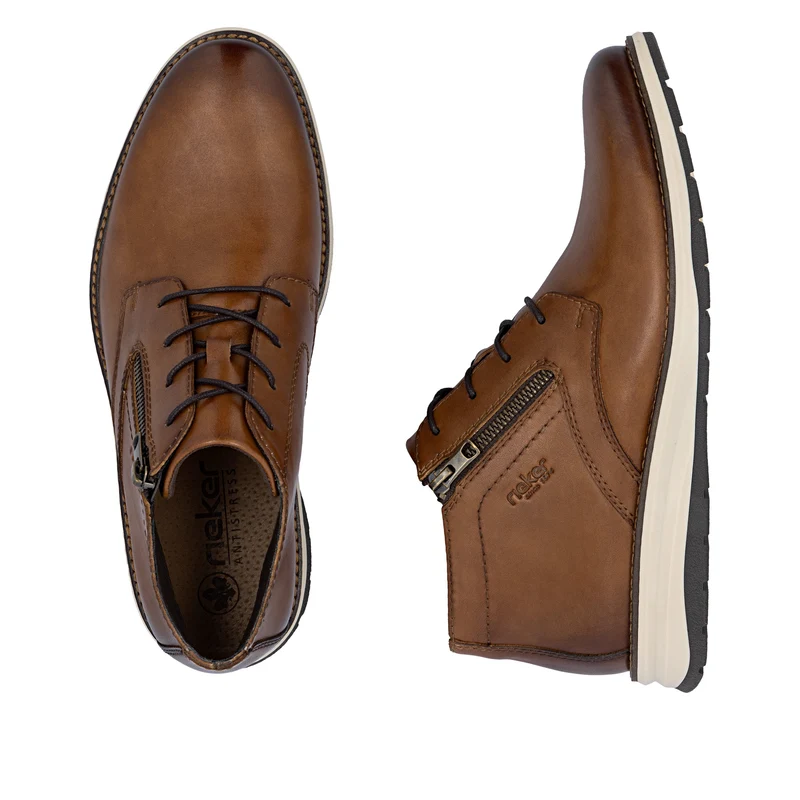 Rieker Herren Lederstiefeletten | Braun