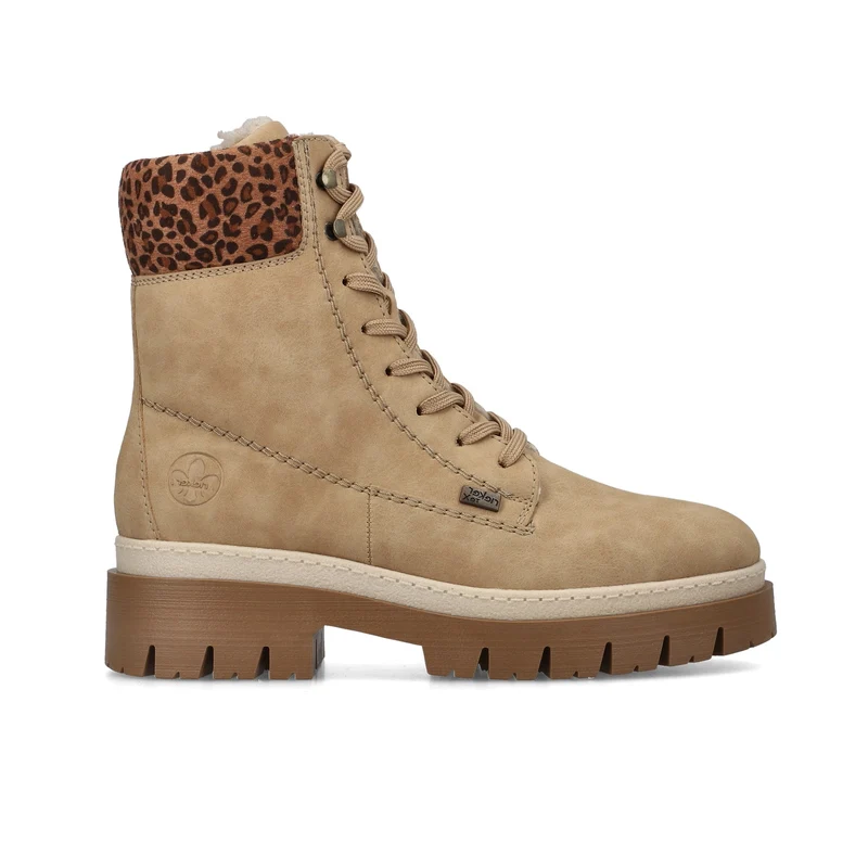 Rieker Damen Fashion Ankle Boots | Beige