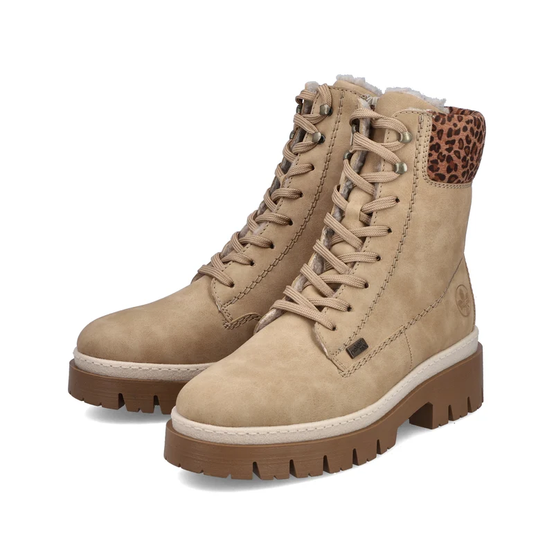 Rieker Damen Fashion Ankle Boots | Beige