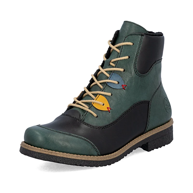Rieker Damen Fashion Ankle Boots | Grün