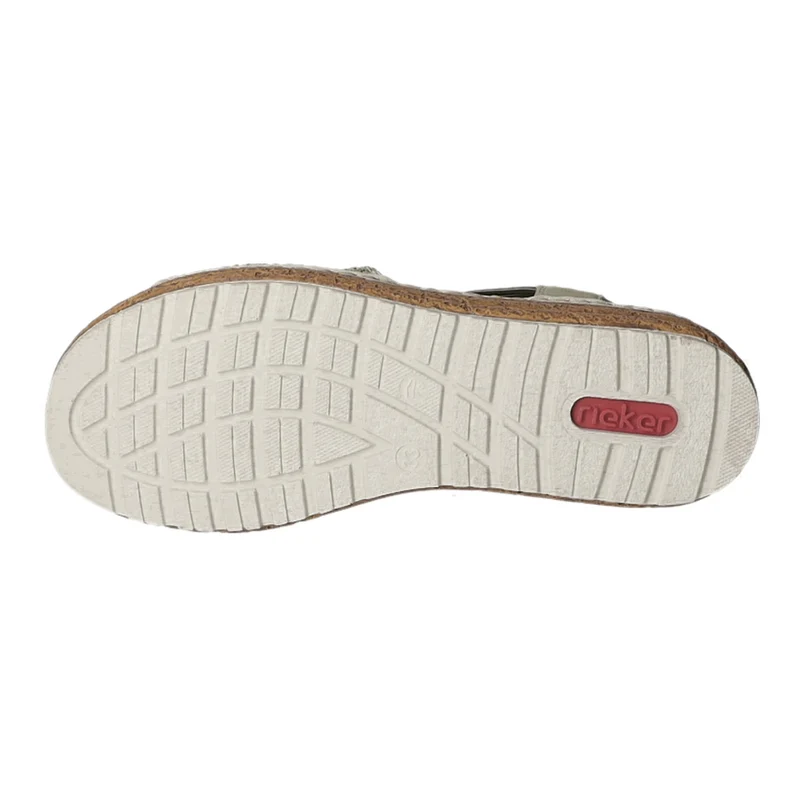 Rieker Keil Sandalette ab 30mm Sohlenhöhe