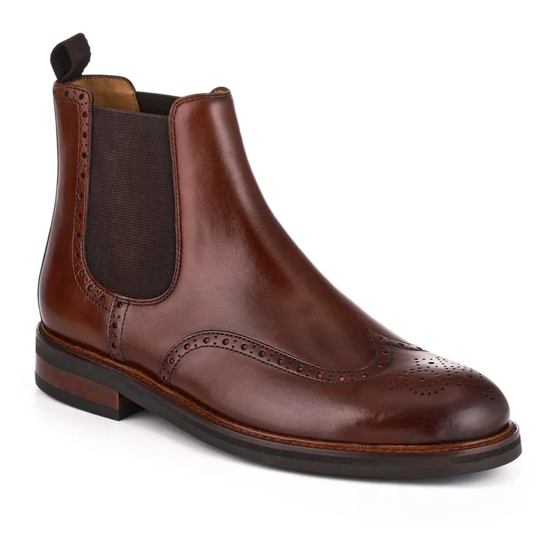 Fieldston Brogue Wingtip Chelsea Boots - FIELDSTON / 327 927