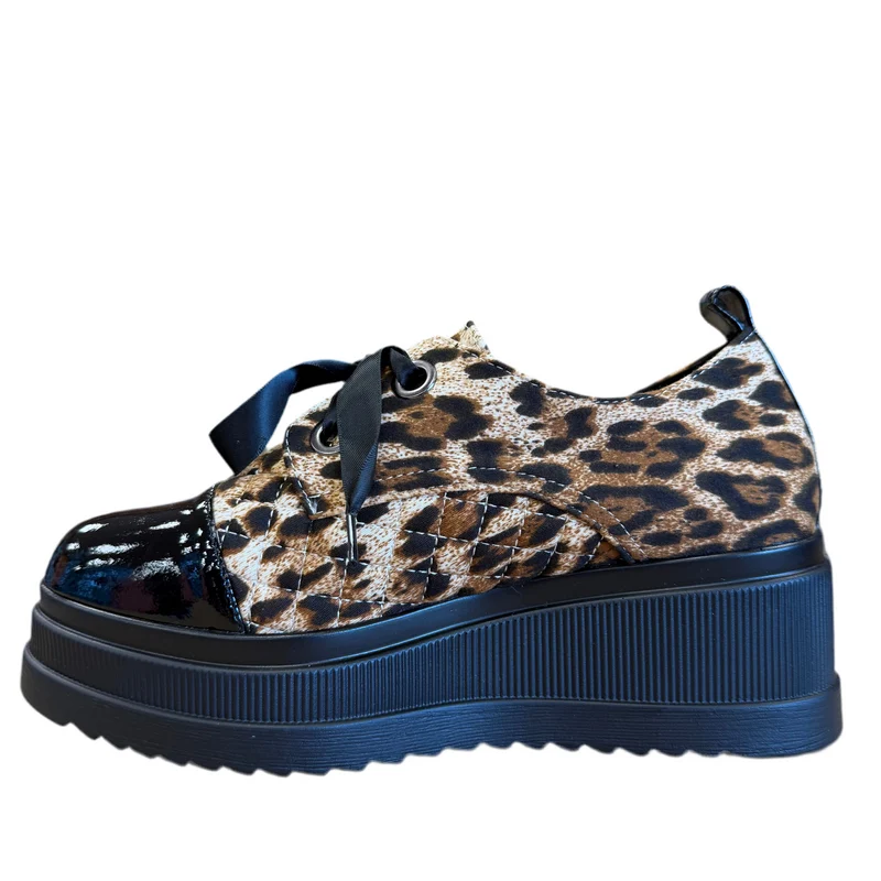 Kate Appleby Damen Loftshaw Plateau | Cremefarbener Leopard