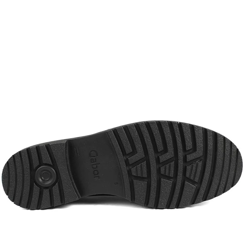 Gabor Leather Moccasins - GAB42549 / 329 081 - Black Patent