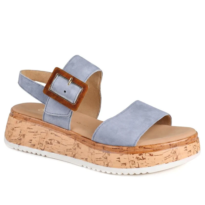 Gabor Leather Adjustable Fasten Sandals - GABC43517 / 330 456