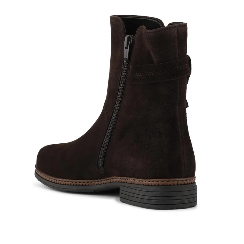 Gabor Shock Absorbing Leather Ankle Boots - GAB42544 / 328 959 - Brown