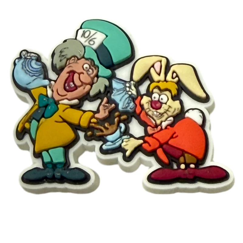 Crocs Jibbitz Disney Alice im Wunderland Verrückter Hutmacher Charm