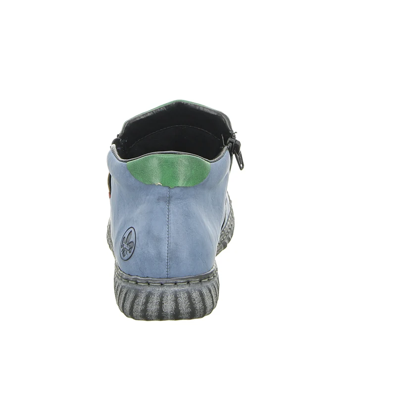 Rieker Schlupf-/Reißverschlußstiefelette Warmfutter bis 35mm Absatz (casual)
