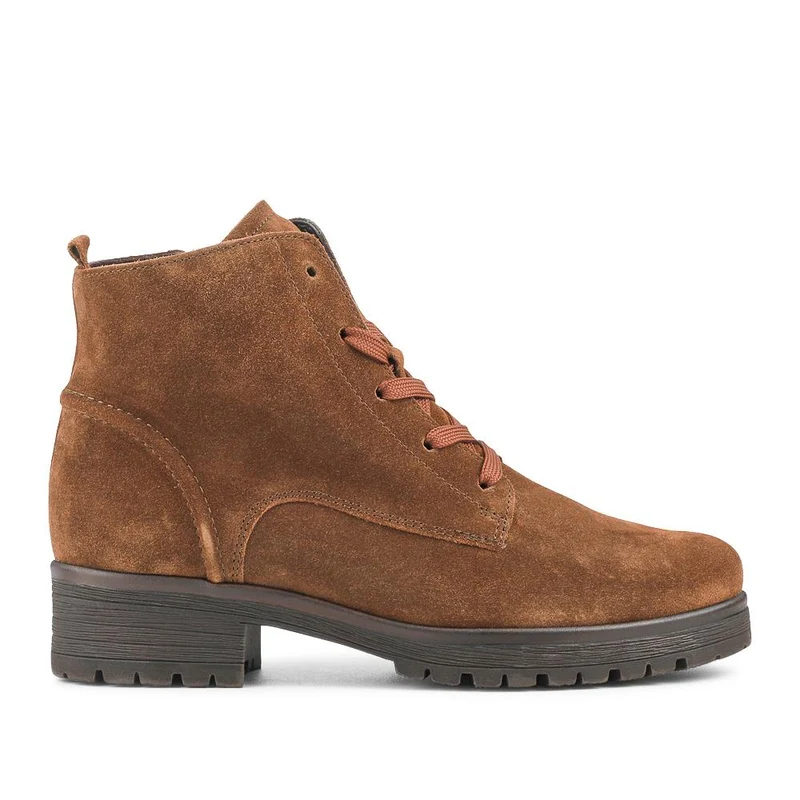 Zumba Gabor Wide Fit Leather Ankle Boots - GAB42524 / 328 172 - Brown