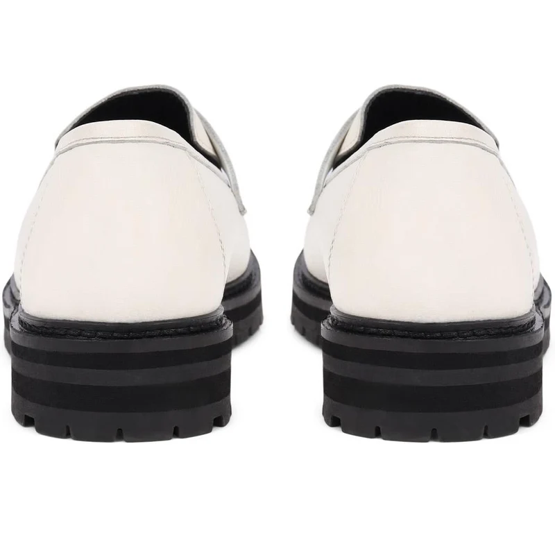 Darra2 Leather Loafers - DARRA2 / 325 352 - White