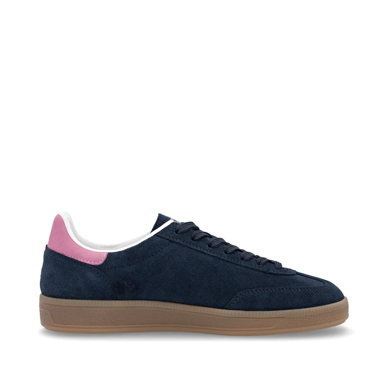 Rieker Modische Leder-Sneaker für Damen | Marineblau