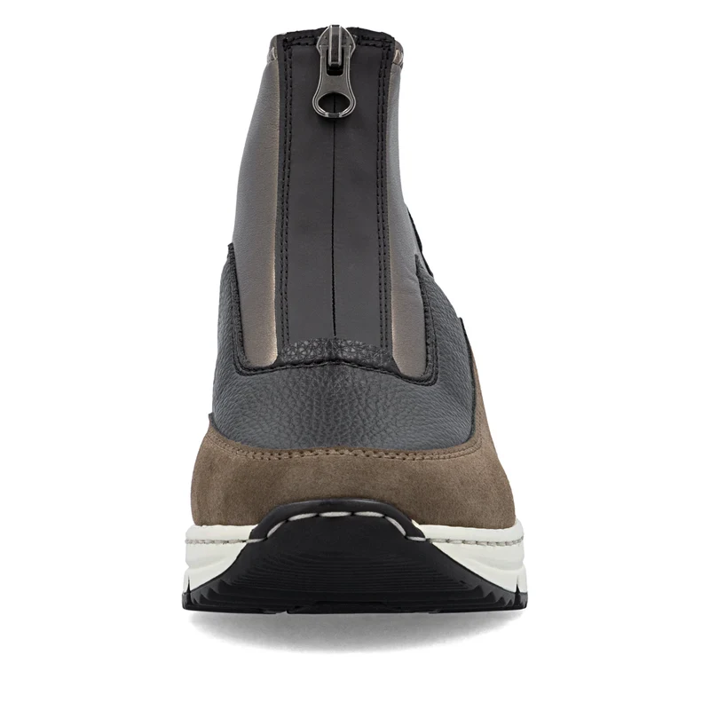 Rieker Damen Fashion Wedge Ankle Boot | Braun