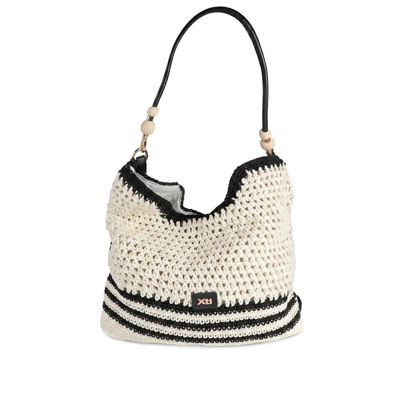 XTI Zip Close Knitted Handbag - XTI44003 / 330 467