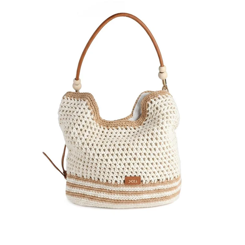 XTI Zip Close Knitted Handbag - XTI44003 / 330 467