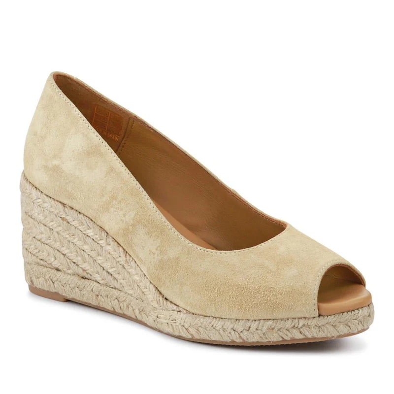Biaggia Tall Leather Espadrilles - BIAGGIA / 327 165 - Beige