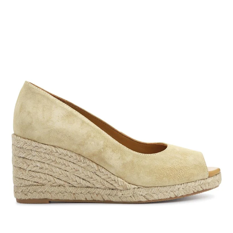 Biaggia Tall Leather Espadrilles - BIAGGIA / 327 165 - Beige