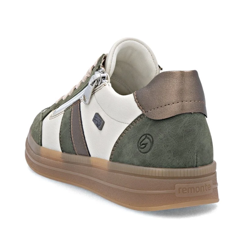 Remonte Damenmode Leder-Sneaker | Beige