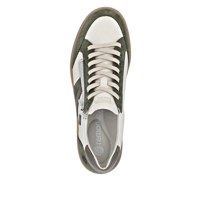 Remonte Damenmode Leder-Sneaker | Beige