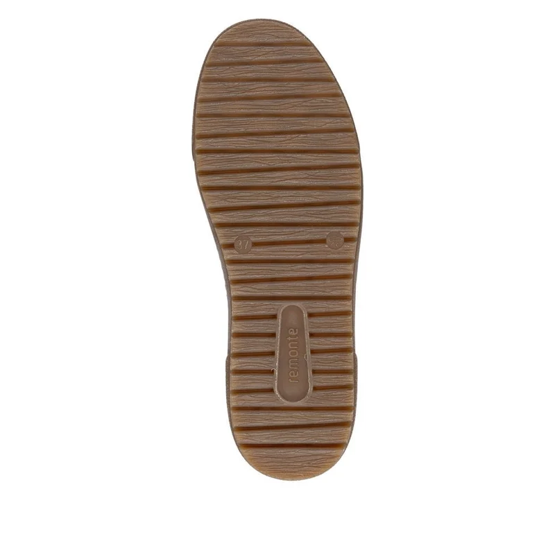 Remonte Damenmode Leder Extrabreite High Top Sneakers | Dunkelblau