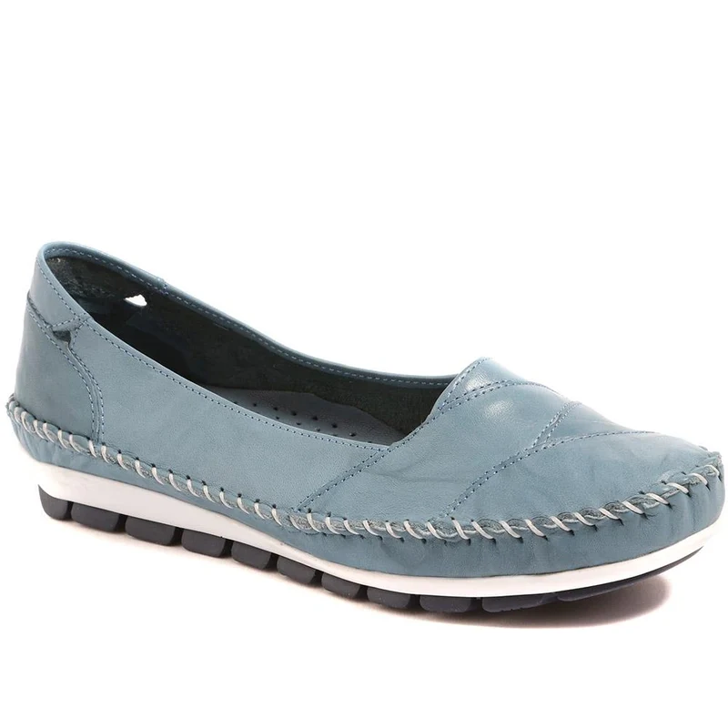 Leather Slip-On Shoes - SIMIN37001 / 323 260