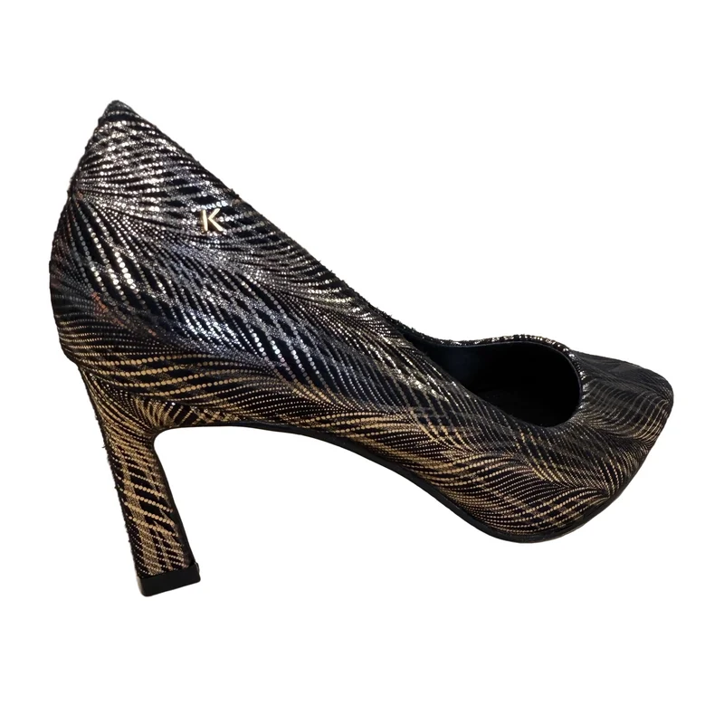 Kate Appleby Bamburgh High Heel für Damen | Schwarz-Roségold-Muster