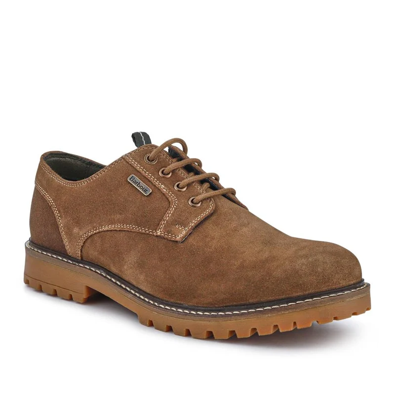 Sandstone Leather Lace-Up Shoes - BARBR38503 / 324 445