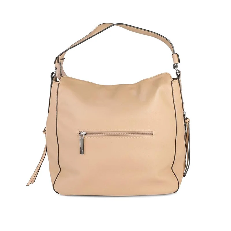 XTI Zip Close Shoulder Bag - XTI44000 / 330 464 - Nude