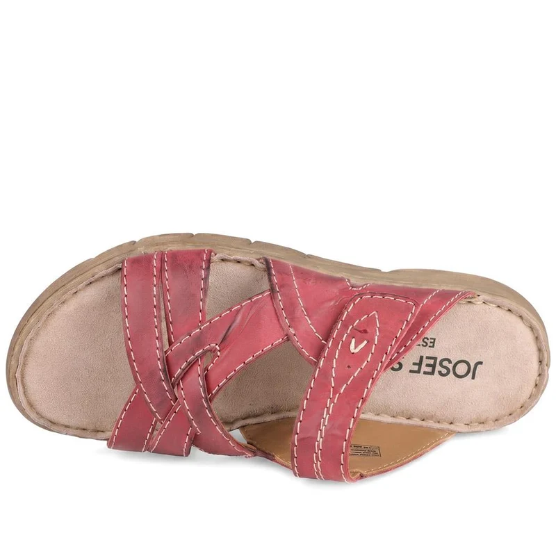 Josef Seibel Brenda 10 Sandals - JOSCL43000 / 330 433 - Burgundy