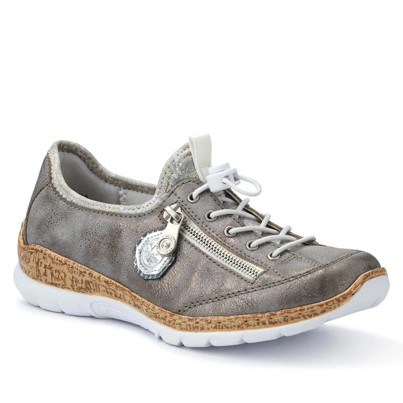 Casual Lace-Up Trainer - RKR29515 / 313 987 - Grey