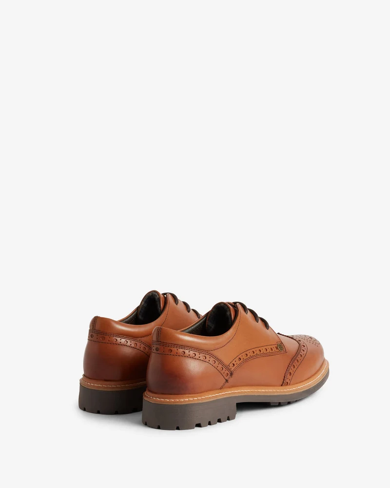 Hunter Herren Cawdor Brogue Gibson Schuh | Bräunen