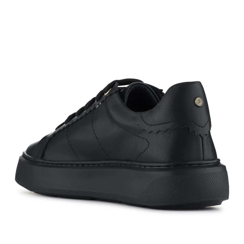 Astra Leather Trainers - ASTRA / 328 533 - Black-Black