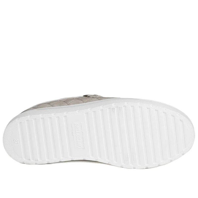 Bellissimo Wide Fit Zipped Trainers - BELWBINS43019 / 328 918 - Soft Gold