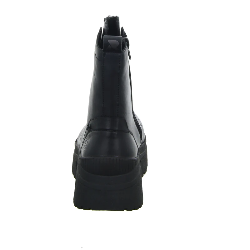 Rieker Schlupf-/Reißverschlußstiefelette Warmfutter bis 35mm Absatz (casual)