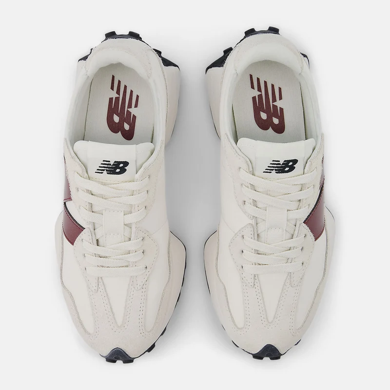 New Balance Damen 327 Fashion Trainers | Meersalz / Monarch Burgund