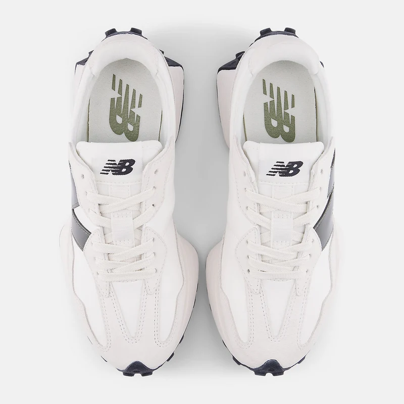 New Balance Damen 327 Fashion Trainers | Meersalz / Dunkles Olivin