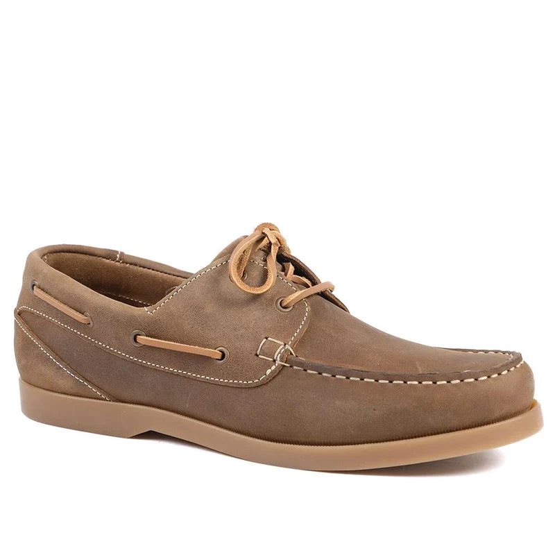 Parsons Leather Boat Shoes - PARSONSWIDE / 328 811
