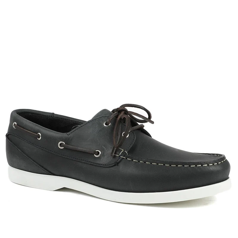 Parsons Leather Boat Shoes - PARSONSWIDE / 328 811