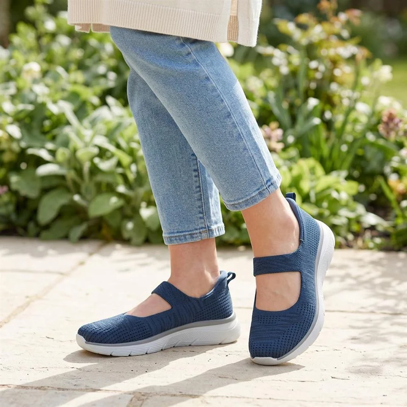 Active Slip On Mary Janes - BOJIE43010 / 328 995 - Navy