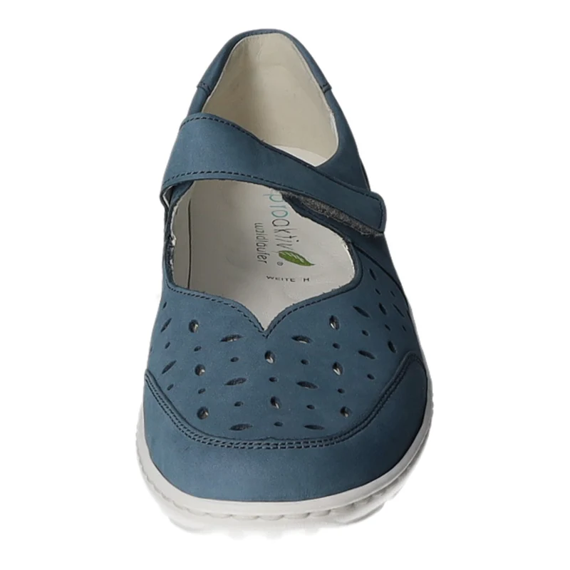 Waldläufer Slipper/Kletthalbschuh mit Mehrweite Freizeit (casual) Henni