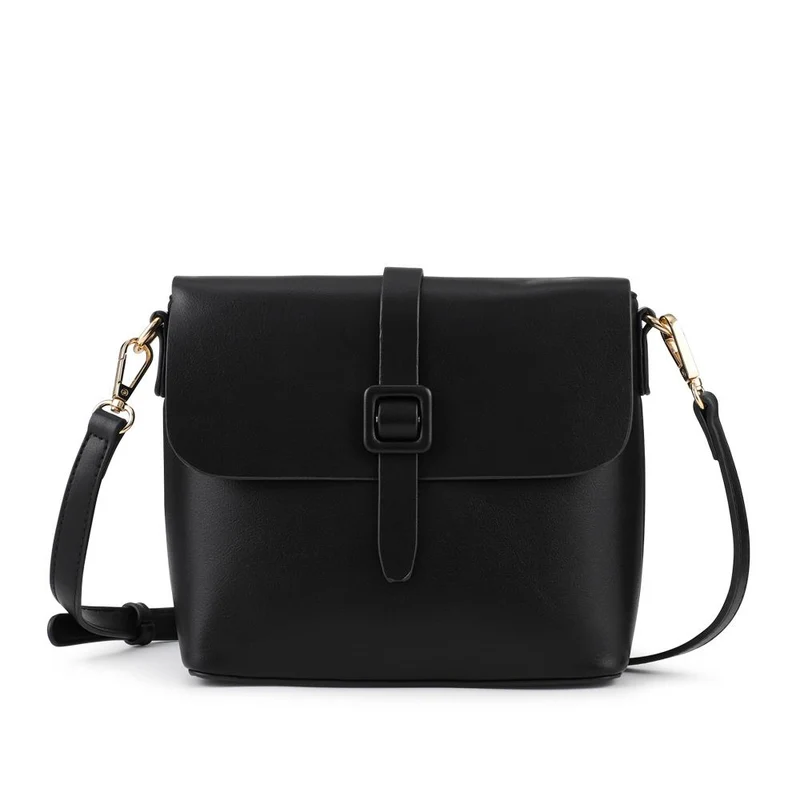 Bellissimo Buckle Crossbody Bag - BELHETIA42002 / 328 384