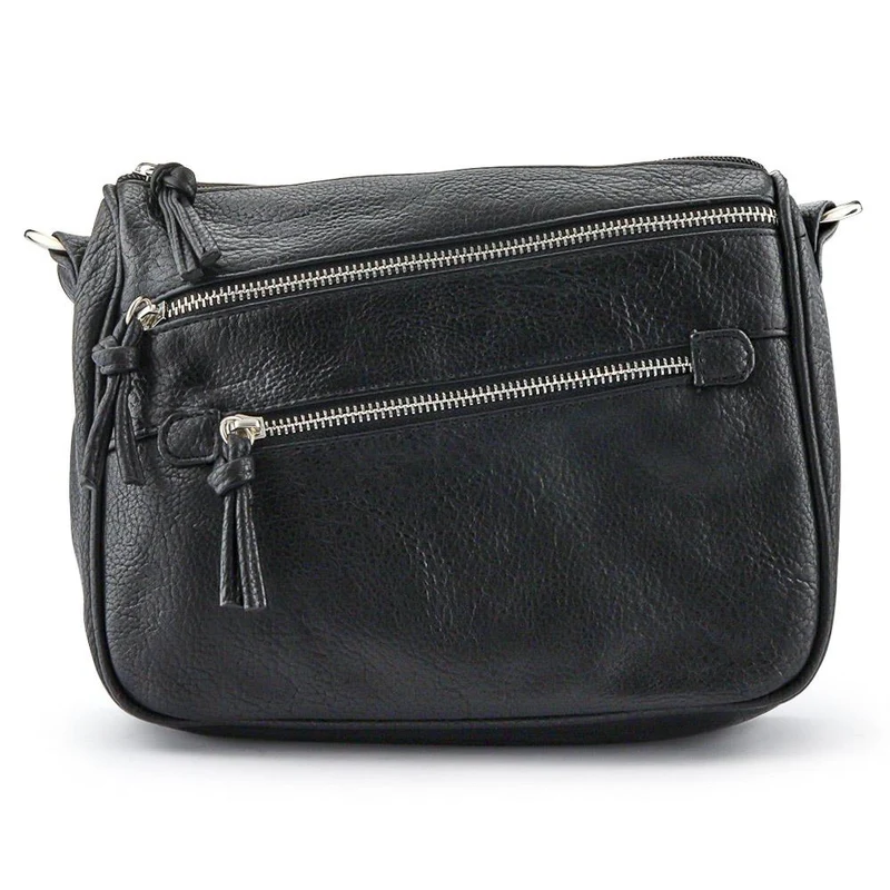 Zip-Close Cross-Body Bag - JEWN39015 / 325 476