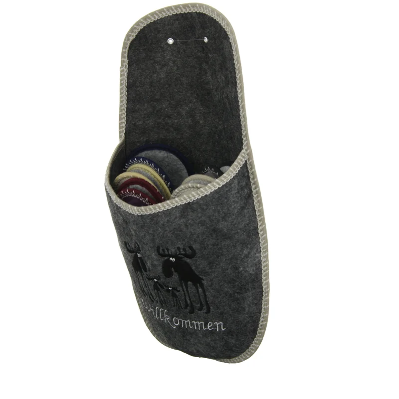 Home Comfort Hausschuh Pantolette Kaltfutter