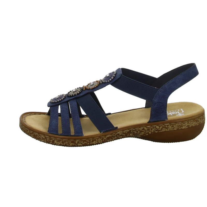 Rieker Sportliche Sandalette bis 30mm Sohlenhöhe