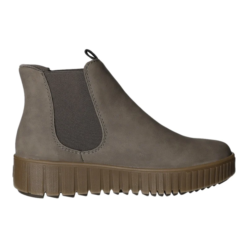 Rieker Schlupf-/Reißverschlußstiefelette Warmfutter bis 35mm Absatz (casual)