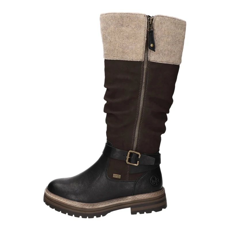 Rieker Langschaftstiefel Warmfutter bis 35mm Absatz (casual)