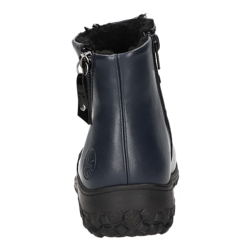 Rieker Schlupf-/Reißverschlußstiefelette Warmfutter bis 35mm Absatz (casual)