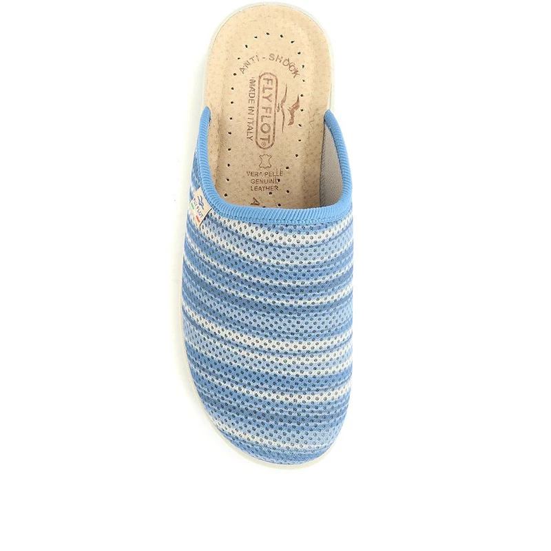 Fly Flot Wide Fit Anatomic Clogs - FLY35039 / 321 254 - Blue