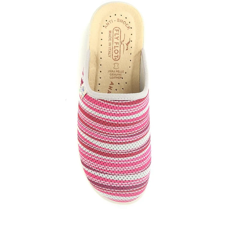 Fly Flot Wide Fit Anatomic Clogs - FLY35039 / 321 254 - Fuschia